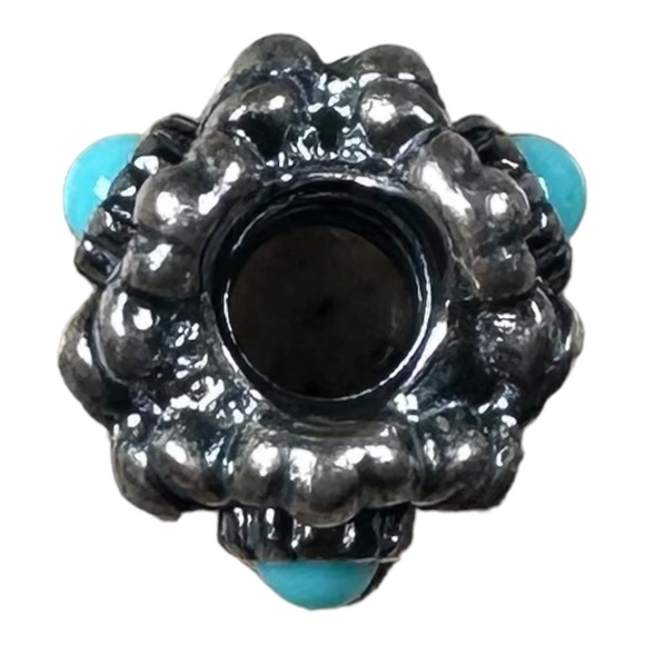 PANDORA Birthday Blooms December Charm 790580TQ - Picture 2 of 2